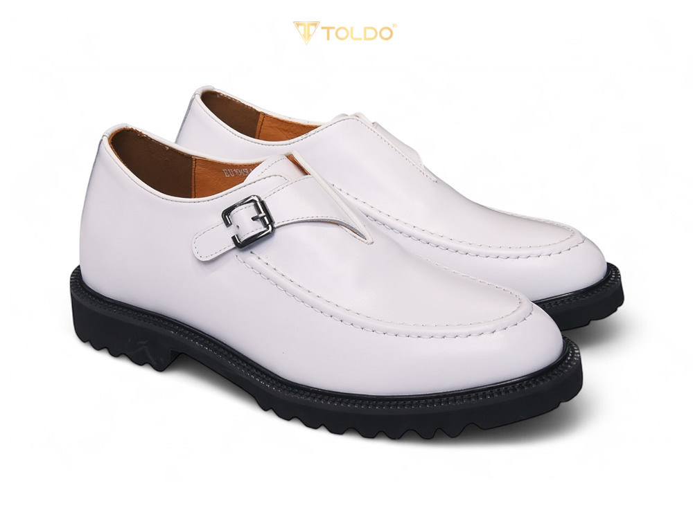 Giày cao 7cm siêu nhẹ da thật 8
